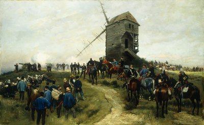 Wspomnienia wielkich manewrów, 1879 autorstwa Jean Baptiste Edouard Detaille