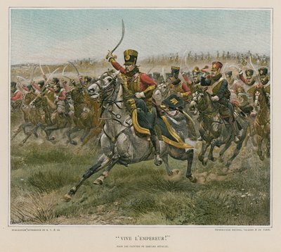 Niech żyje cesarz! autorstwa Jean-Baptiste Edouard Detaille