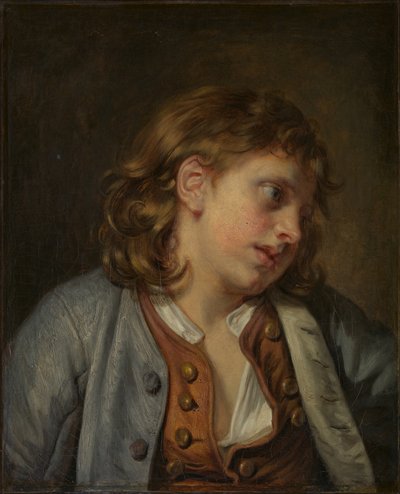 Głowa młodego chłopca, 1763. autorstwa Jean Baptiste Greuze