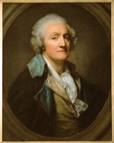 Jean Baptiste Greuze, autoportret ... autorstwa Jean Baptiste Greuze