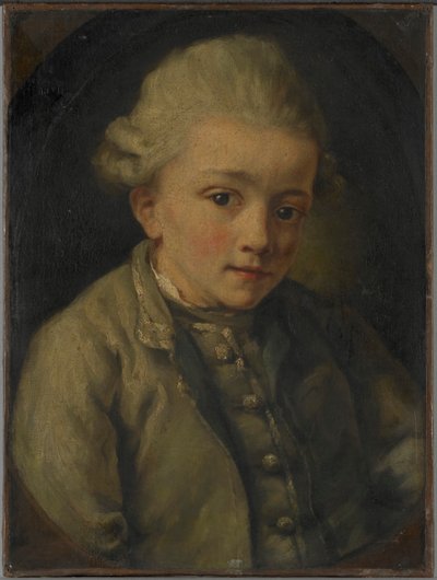 Mozart autorstwa Jean Baptiste Greuze