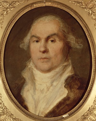 Portret Jean-Jacques-Regis de Cambaceres (1753-1824) autorstwa Jean Baptiste Greuze