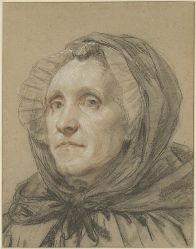 Portret matki artysty autorstwa Jean Baptiste Greuze