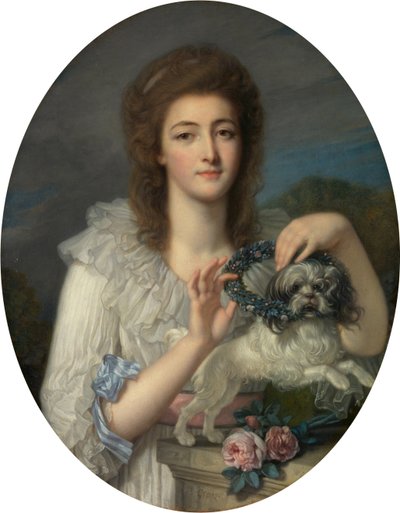 Księżniczka Warwara Nikołajewna Gagarina (1762-1802) autorstwa Jean Baptiste Greuze