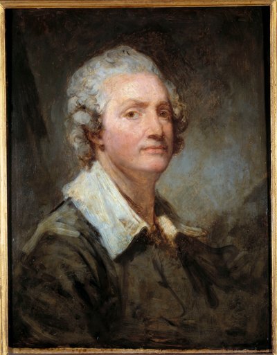 Obraz autoportretowy Jeana Baptiste Greuze (1725-1805) XVIII w. Słońce. 0,65x0,51m² autorstwa Jean Baptiste Greuze