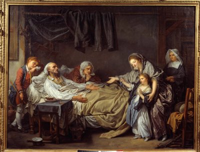 Pani miłości. Obraz Jeana Baptiste Greuze (1725-1805) autorstwa Jean Baptiste Greuze