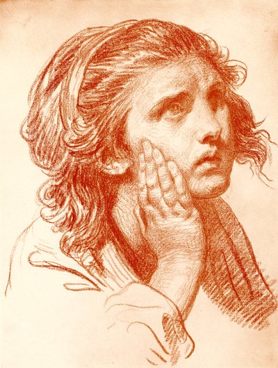 Nieznany obraz autorstwa Jean Baptiste Greuze