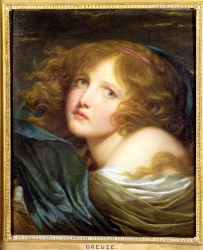 Nieznany obraz autorstwa Jean Baptiste Greuze