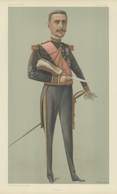 Admirał Raymond-Emile Gervais autorstwa Jean Baptiste Guth