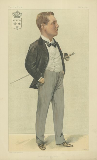 Książę Henryk z Orleanu autorstwa Jean Baptiste Guth