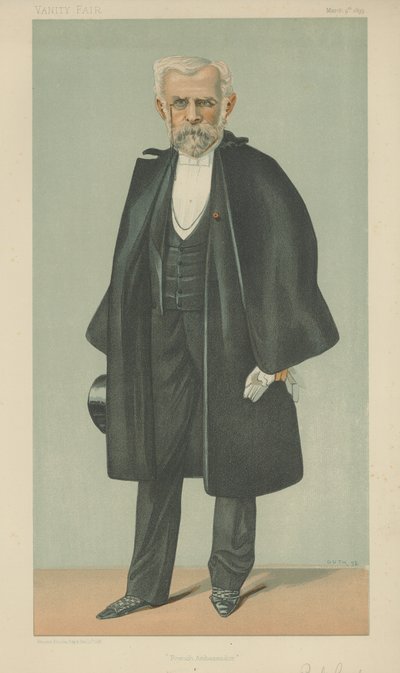 Baron Chaudron de Courcel autorstwa Jean Baptiste Guth