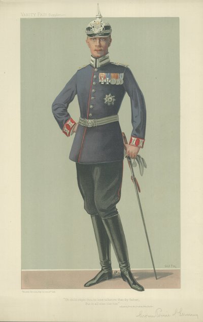Książę koronny Niemiec autorstwa Jean Baptiste Guth