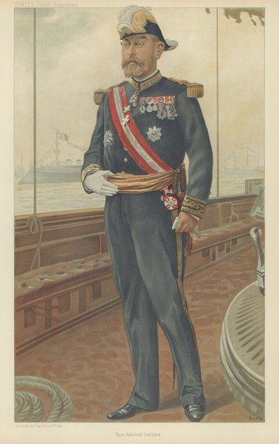 wiceadmirał Caillard autorstwa Jean Baptiste Guth