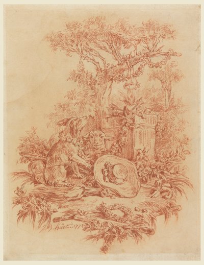 Pasterski autorstwa Jean Baptiste Huet