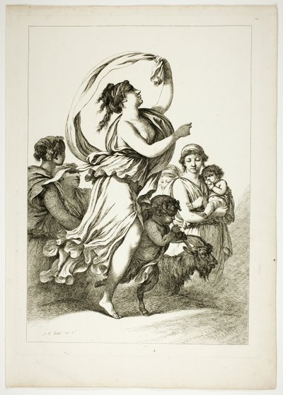 Płyta 24 z 38 z Oeuvres de J. B. Huet autorstwa Jean Baptiste Huet