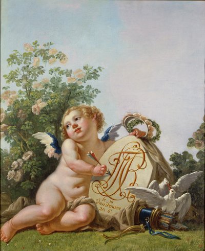 Nieznany obraz autorstwa Jean Baptiste Huet