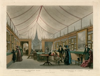 Sala wystawowa Monsieur J Isabey autorstwa Jean Baptiste Isabey