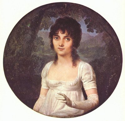 Portret Christine Boyer autorstwa Jean Baptiste Isabey