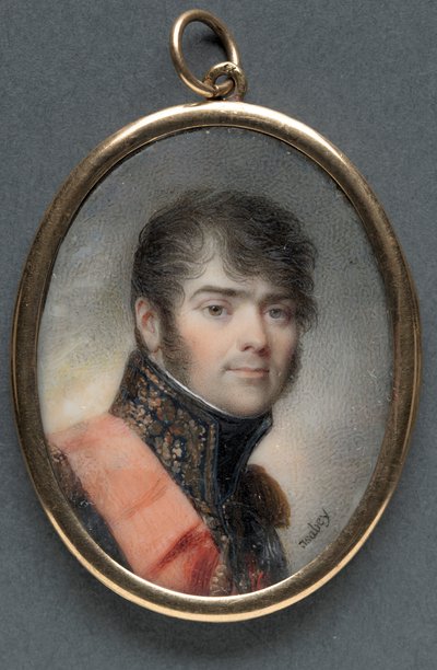 Portret Henri Gratiena, hrabiego Bertranda, 1808. autorstwa Jean Baptiste Isabey