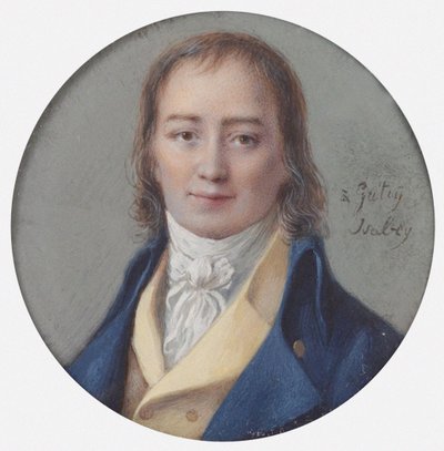 Portret kompozytora André Ernesta Modeste Grétry 1741-1813, 1786-1788. autorstwa Jean Baptiste Isabey