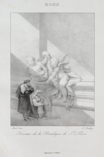 Wyjazd do Włoch w 1822 r. autorstwa Jean Baptiste Isabey