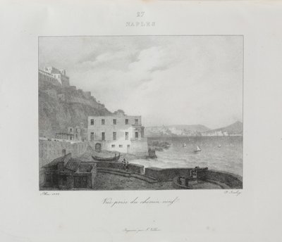Wyjazd do Włoch w 1822 r. autorstwa Jean Baptiste Isabey