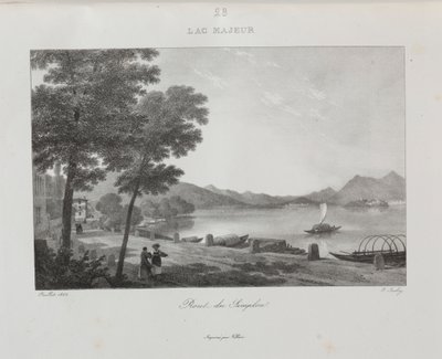Wyjazd do Włoch w 1822 r. autorstwa Jean Baptiste Isabey