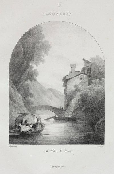 Wyjazd do Włoch w 1822 r. autorstwa Jean Baptiste Isabey