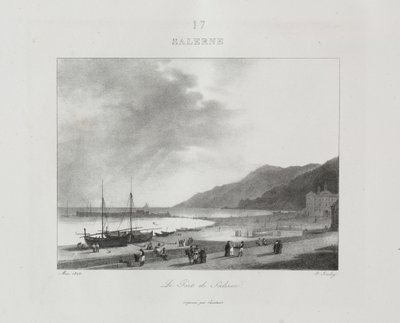 Wyjazd do Włoch w 1822 r. autorstwa Jean Baptiste Isabey