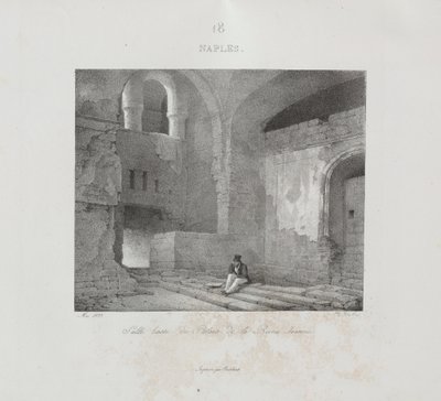 Wyjazd do Włoch w 1822 r. autorstwa Jean Baptiste Isabey