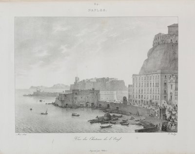 Wyjazd do Włoch w 1822 r. autorstwa Jean Baptiste Isabey
