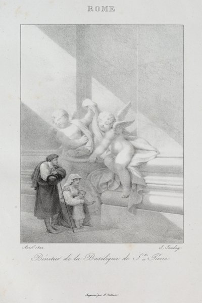Wyjazd do Włoch w latach 1822, 1833. autorstwa Jean Baptiste Isabey