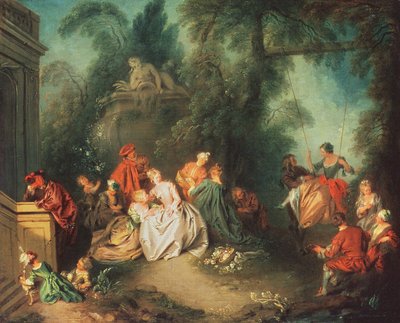 Nieznany obraz autorstwa Jean Baptiste Joseph Pater