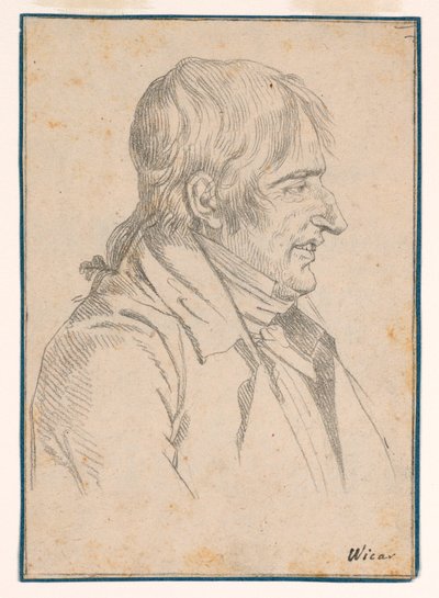 Portret mężczyzny autorstwa Jean Baptiste Joseph Wicar