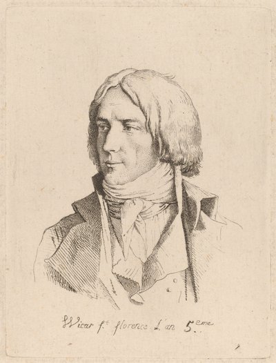 Autoportret autorstwa Jean Baptiste Joseph Wicar