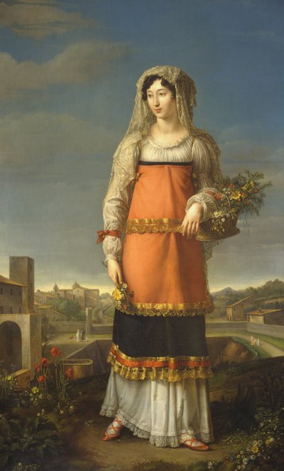 Nieznany obraz autorstwa Jean Baptiste Joseph Wicar