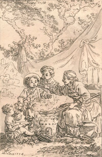 Le Gout, 1774. autorstwa Jean Baptiste Le Prince