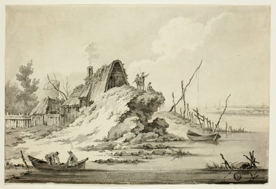 Rustykalna scena nadmorska autorstwa Jean Baptiste Le Prince