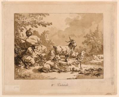Drugi pastorał autorstwa Jean Baptiste Le Prince