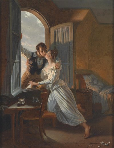 Tajne spotkanie autorstwa Jean Baptiste Lecoeur