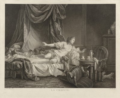 Strach autorstwa Jean Baptiste Leprince