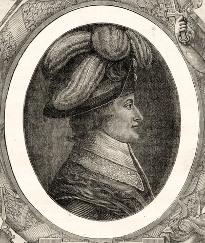 Lazare Nicolas Marguerite Carnot (1753-1823), z „Histoire de la Revolution Francaise” Louisa Blanca (1811-82) 1847-62 autorstwa Jean Baptiste Lienard