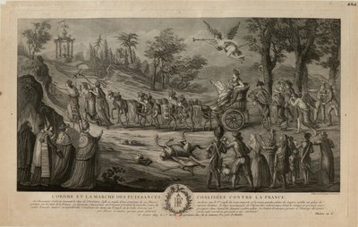 Marsz mocarstw sprzymierzonych przeciwko Francji, 1798, 1798. autorstwa Jean Baptiste Marie Louvion