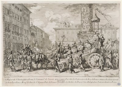 Chińska maskarada autorstwa Jean Baptiste Marie Pierre