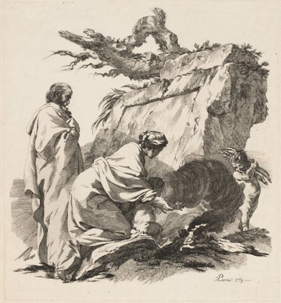 Odpocznij w locie do Egiptu autorstwa Jean Baptiste Marie Pierre