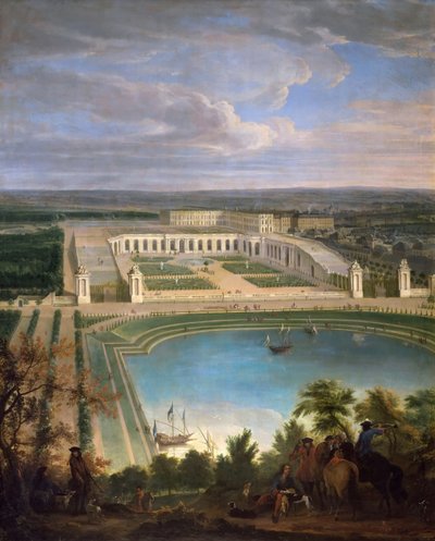 Oranżeria Pałacu Wersalskiego autorstwa Jean Baptiste Martin