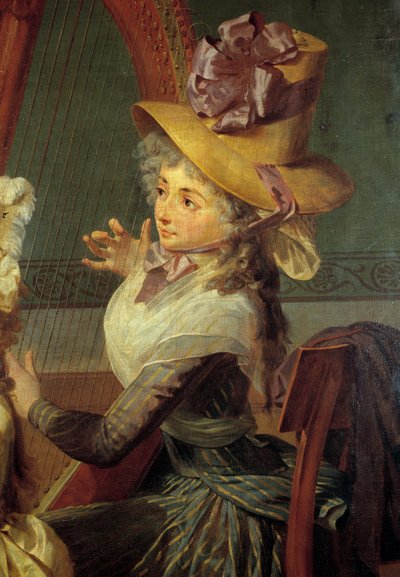 Stephanie Felicite Ducrest z Saint-Aubin, hrabina Genlis autorstwa Jean Baptiste Mauzaisse