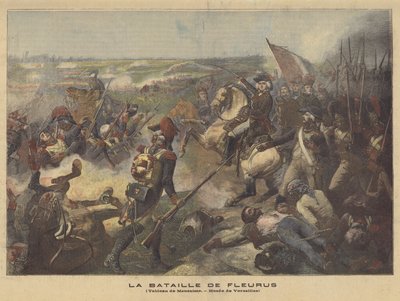Bitwa pod Fleurus autorstwa Jean Baptiste Mauzaisse