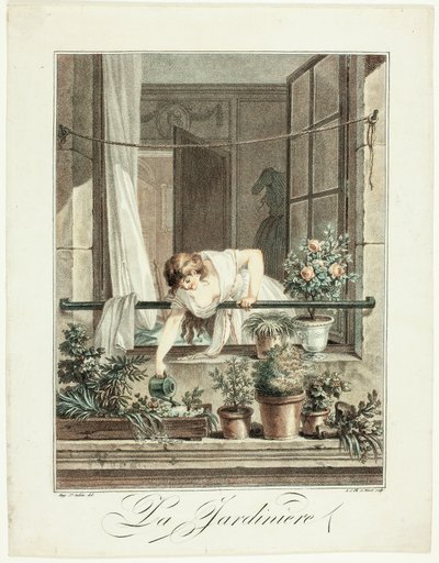 La Jardinière autorstwa Jean Baptiste Moret