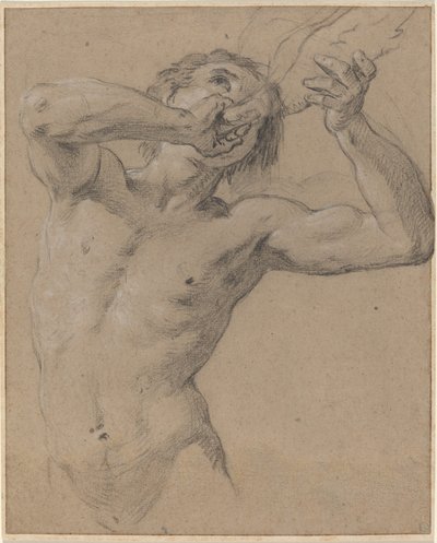 Tryton dmuchający w muszlę muszli autorstwa Jean Baptiste Nattier